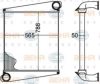 HELLA 8ML 376 758-211 Intercooler, charger